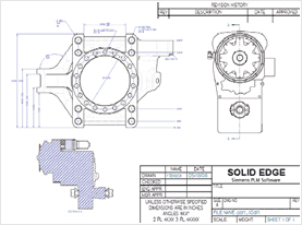 Solid Edge 2D Drafting